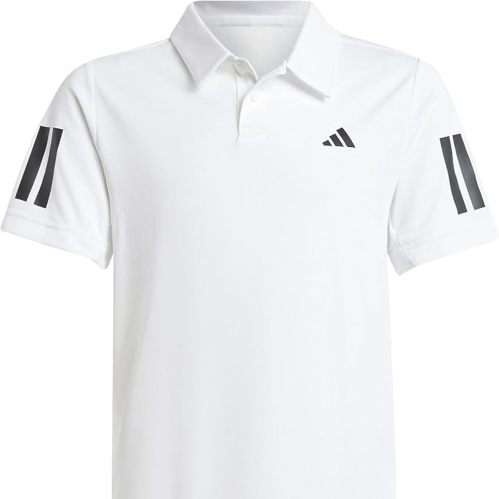 Adidas Boys’ Classic White Tennis Polo - Size M